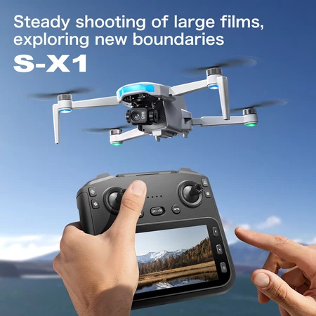 Drone Remote Control/Drone  Kamera Jarak Jauh Pemosisian GPS Gimbal Tiga Sumbu HD 1080P