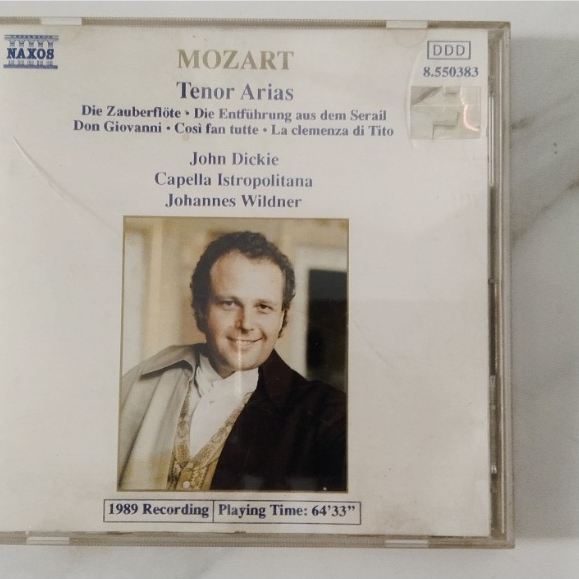Mozart - Tenor Arias (CD)