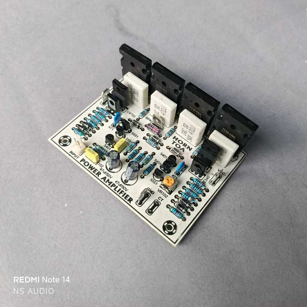 Kit Driver Horn Toa/Corong Original Berkualitas