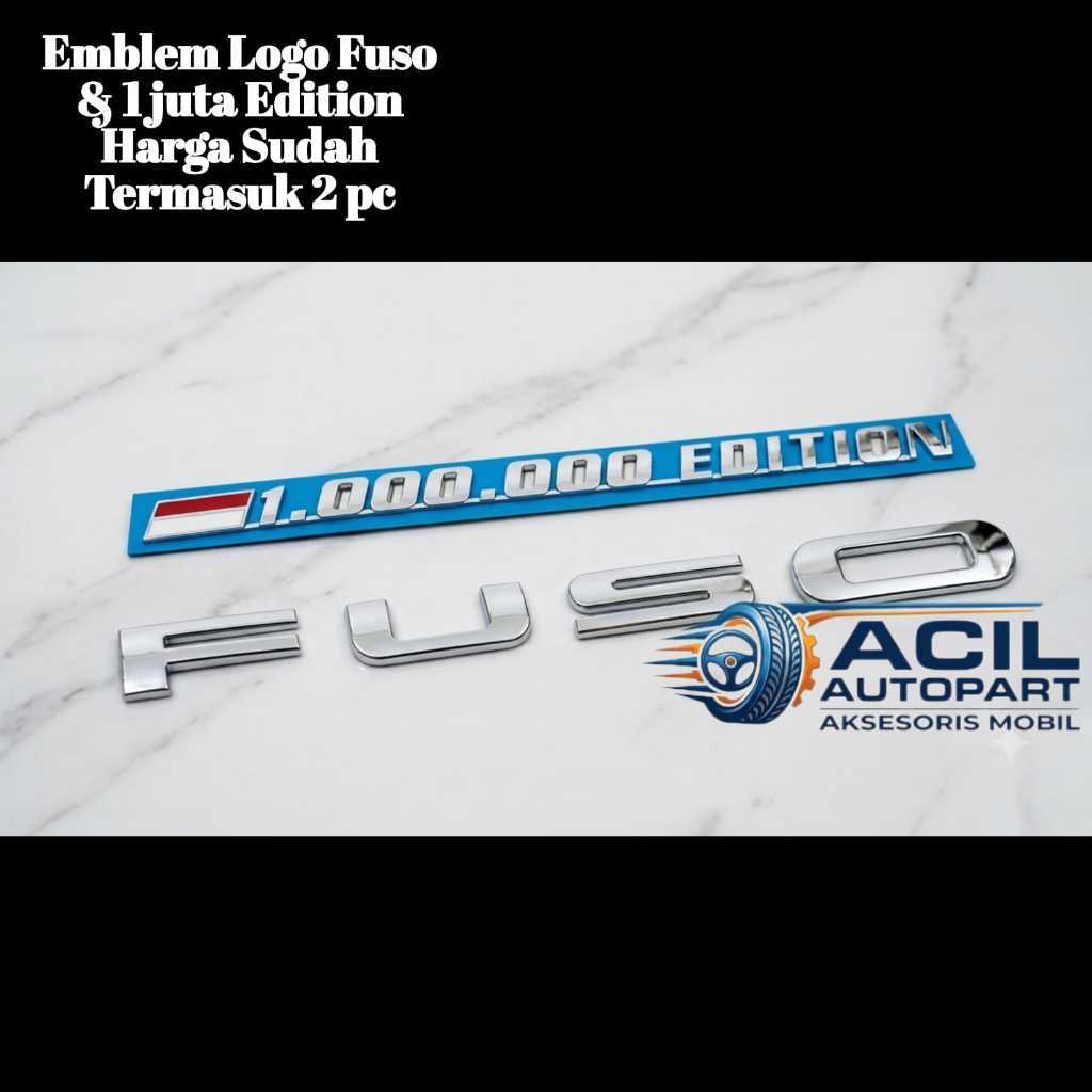 Emblem Logo 1 Juta Edition Dan Fuso Harga Sudah Termasuk 2 pc