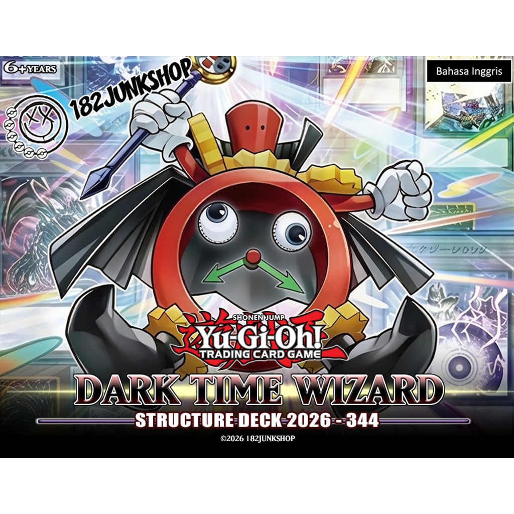 Yugioh Structure Deck 344 - Dark Time Wizard Deck - Non ORI