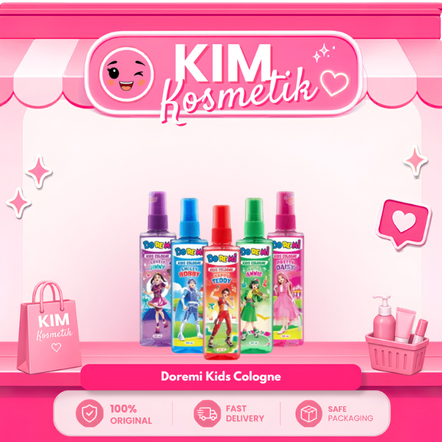 Doremi Kids Cologne 100 ML || 60ML - KIDS COLOGNE Parfum Anak Doremi