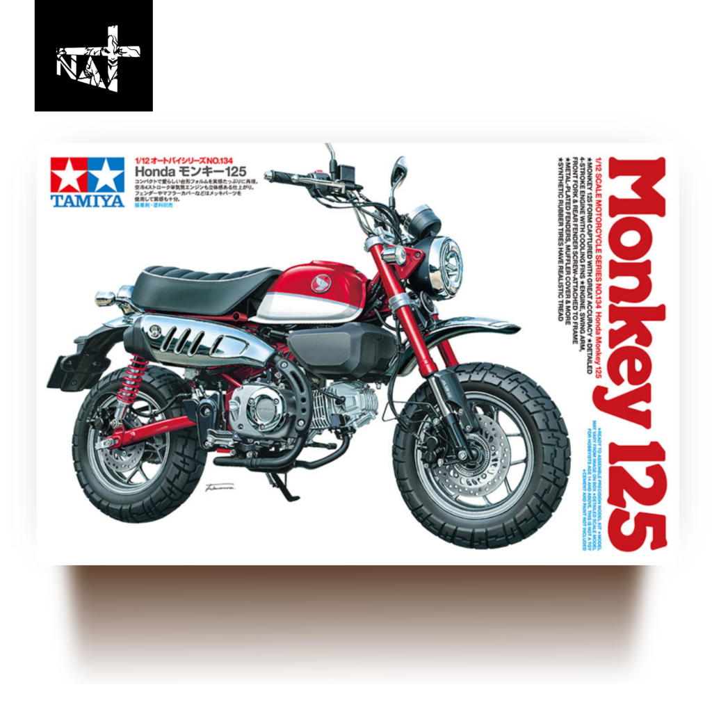 Tamiya Honda Monkey 125 — 1/12 Motorcycle Model Kit