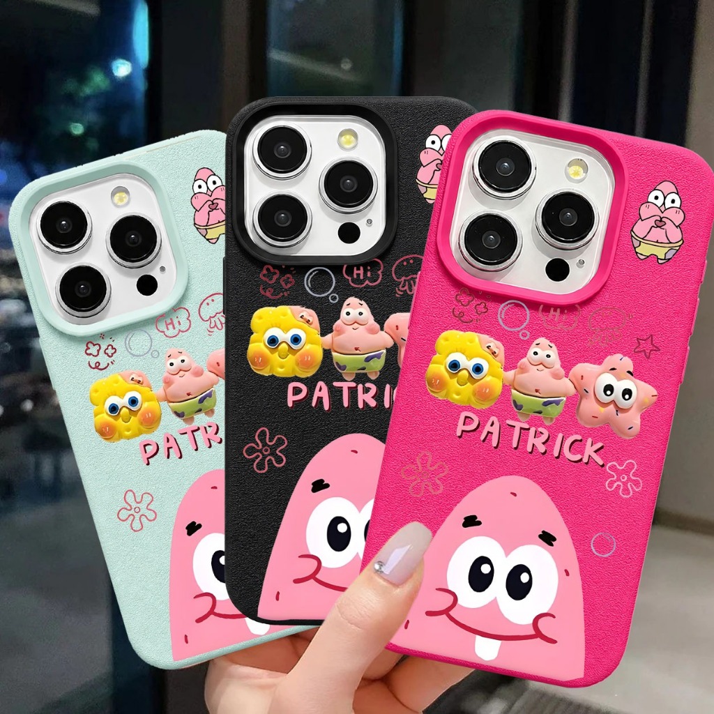 Case  Samsung A32 A33 A34 A35 A36 A37 A50 A50S A30S A51 A52 A53 A54 A55 A56 A57 4G 5G Patrick Star L