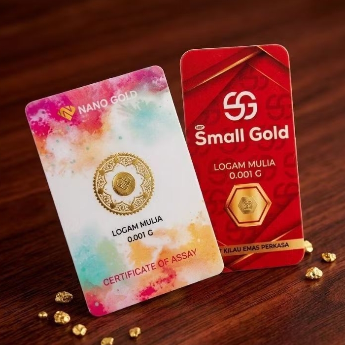 Mini Gold Emas Murni 0,001 Gram
