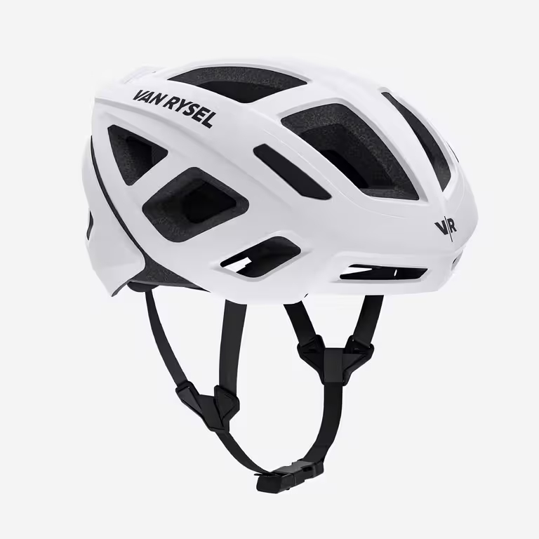VAN RYSEL Helm Sepeda Road Bike RoadR 500 Warna Putih