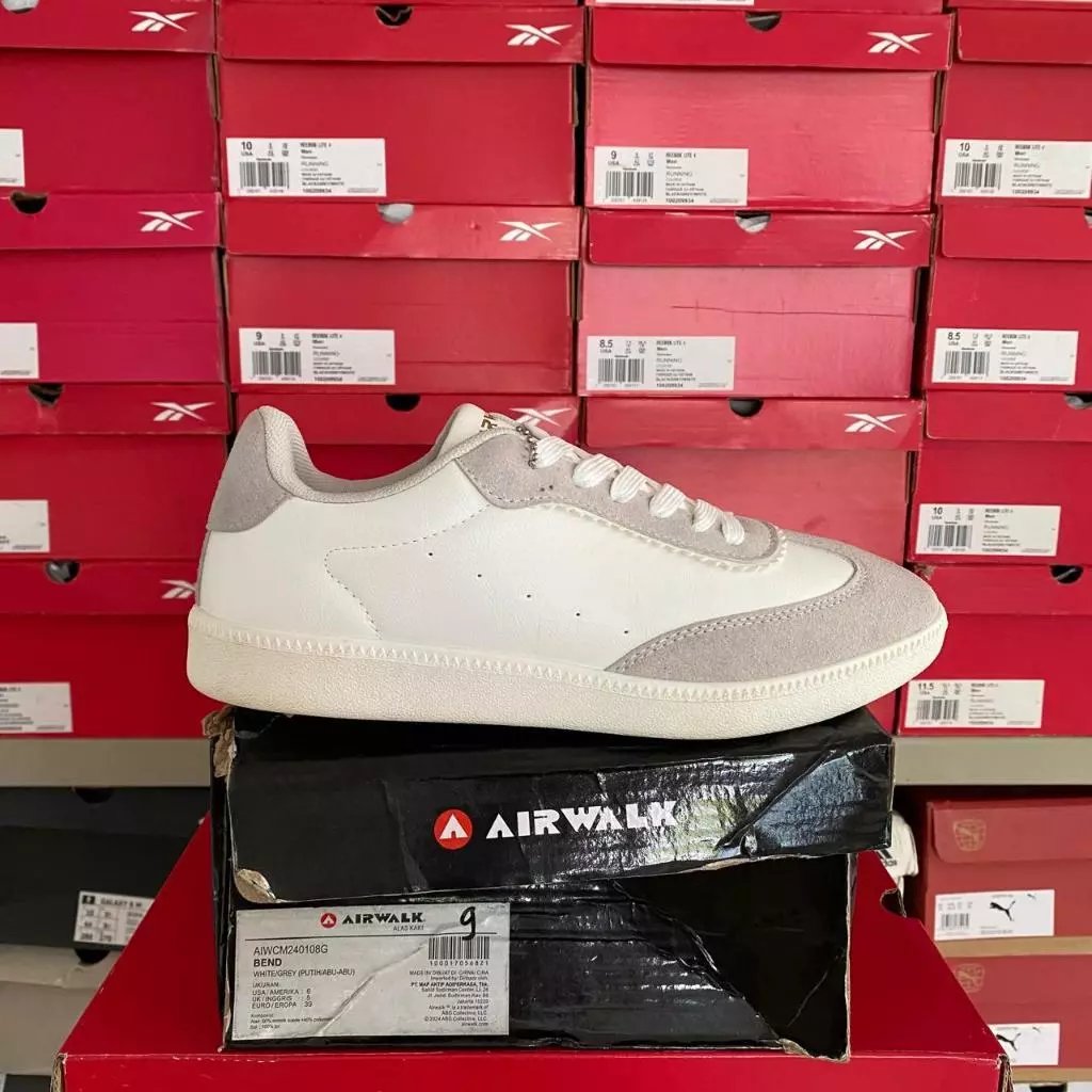 Airwalk Bend White/Grey Men Shoes Airwalk Original