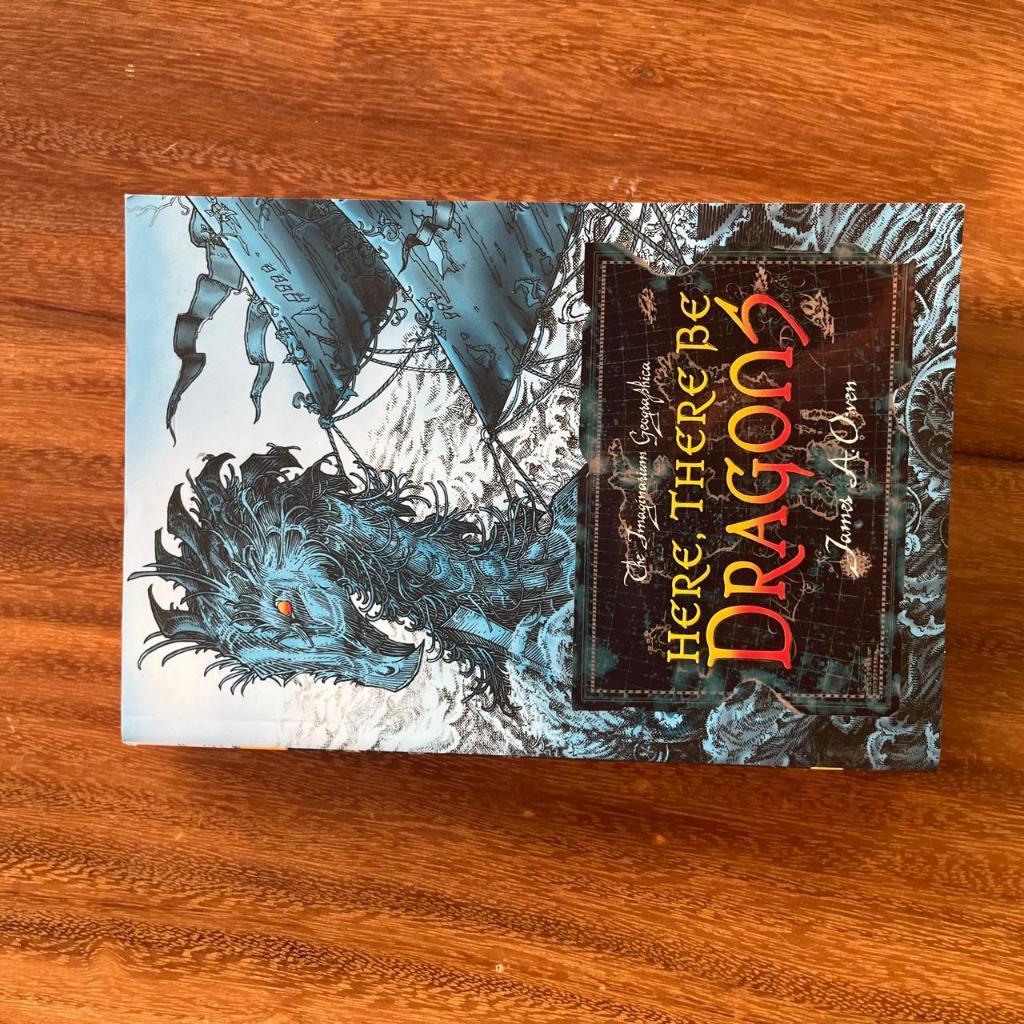 BUKU NOVEL HERE THERE BE DRAGON