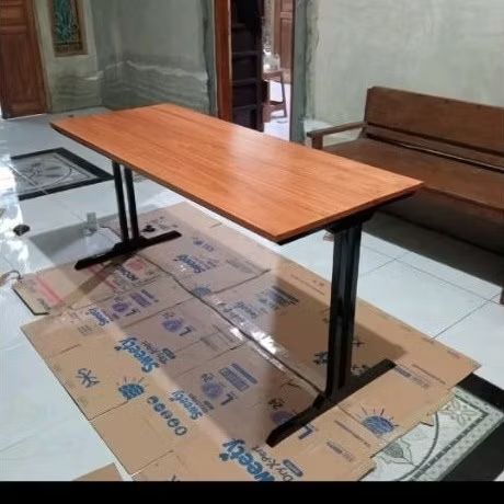 meja komputer meja kerja panjang 120x80x75