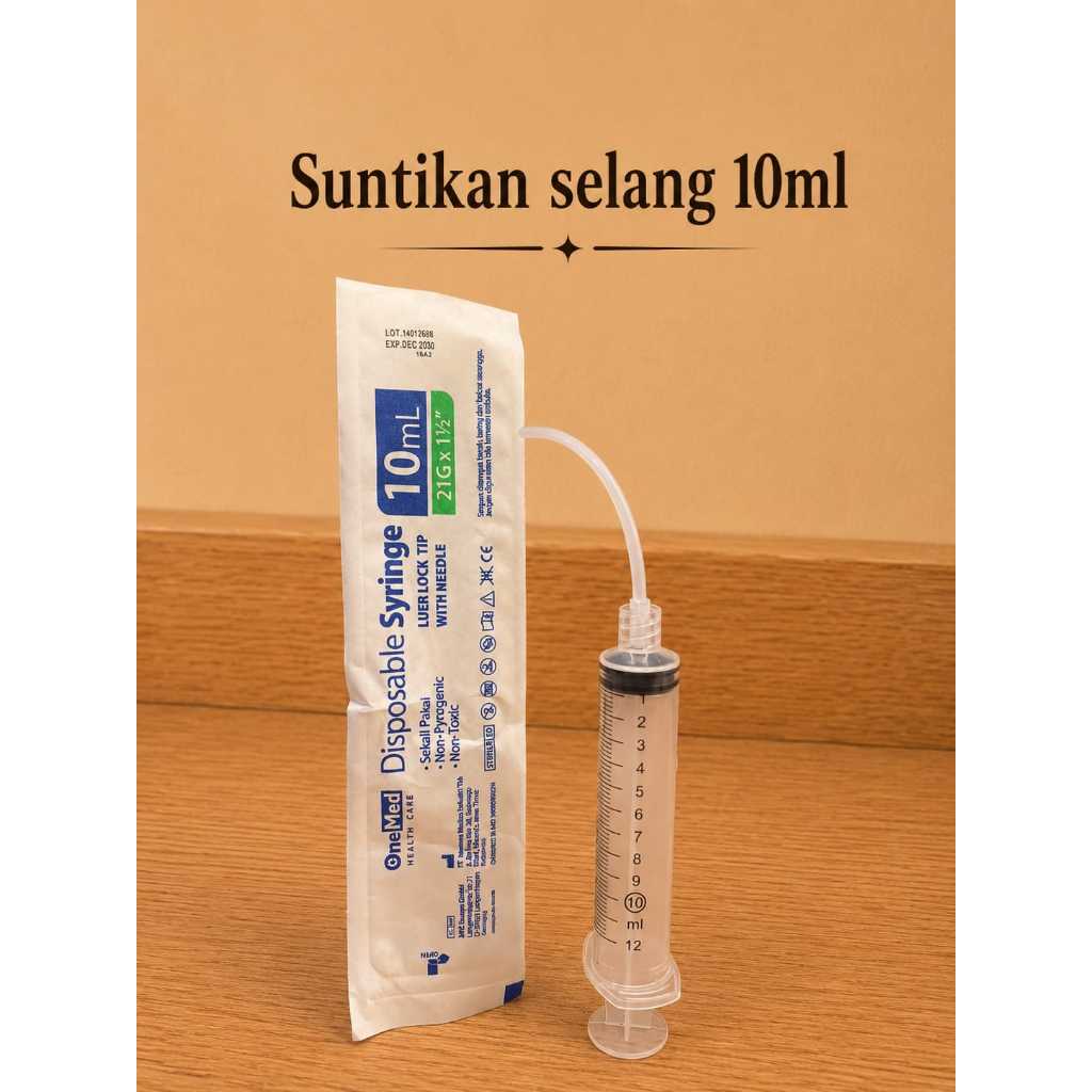 suntikan selang 10 dan 20mm