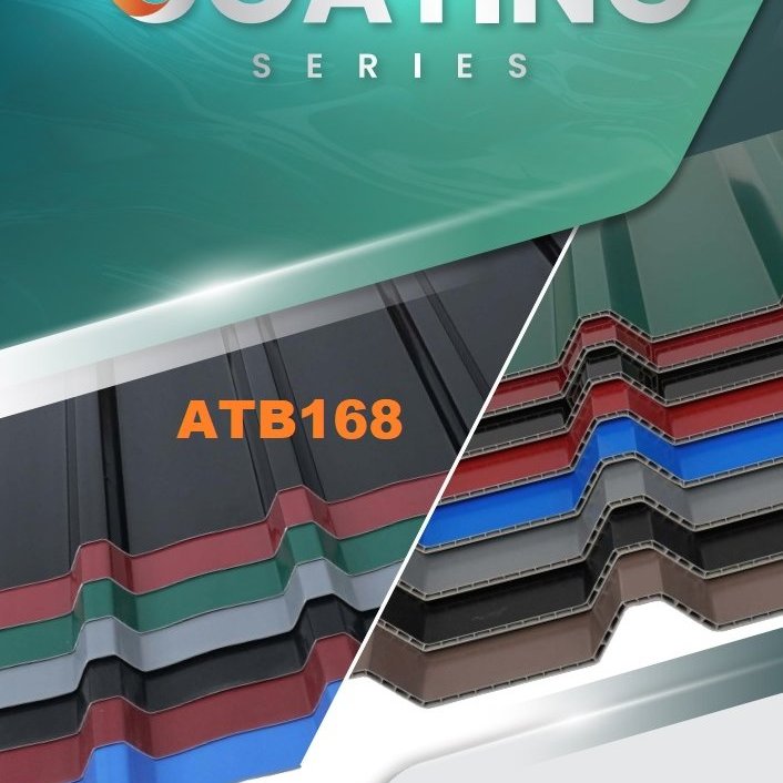 (BUKAN DIKIRIM KURIR SHOPEE) ALDERON LITE COATING SERIES Atap UPVC Twin wall Tebal 6mm Lebar Total 7