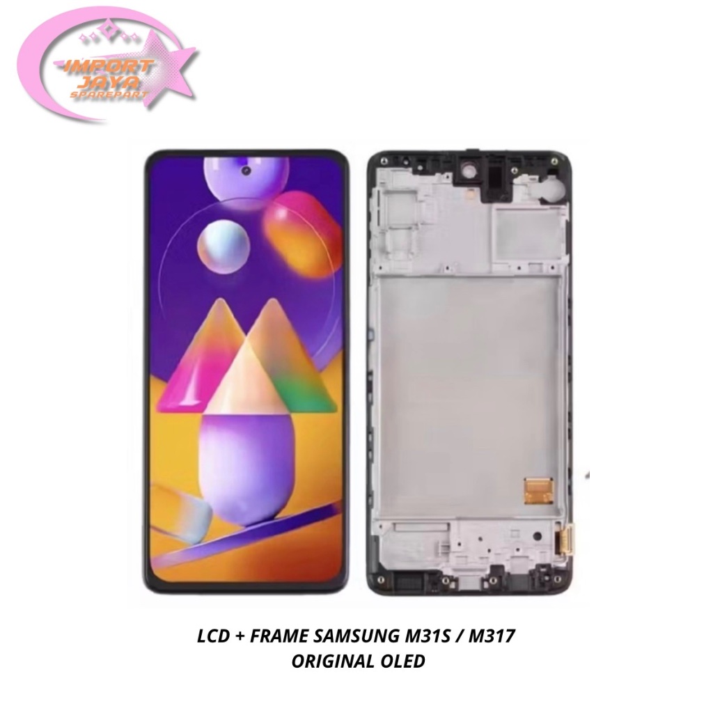 [ORIGINAL] LCD + FRAME SAMSUNG M31S - M317 ORG - LCD FULLSET