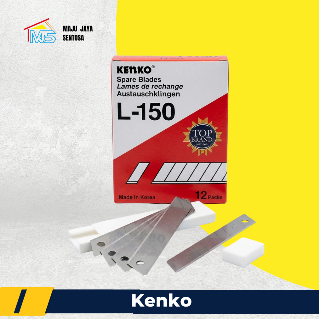 ISI CUTTER BESAR KENKO L150 / REFILL MATA PISAU CUTTER KENKO