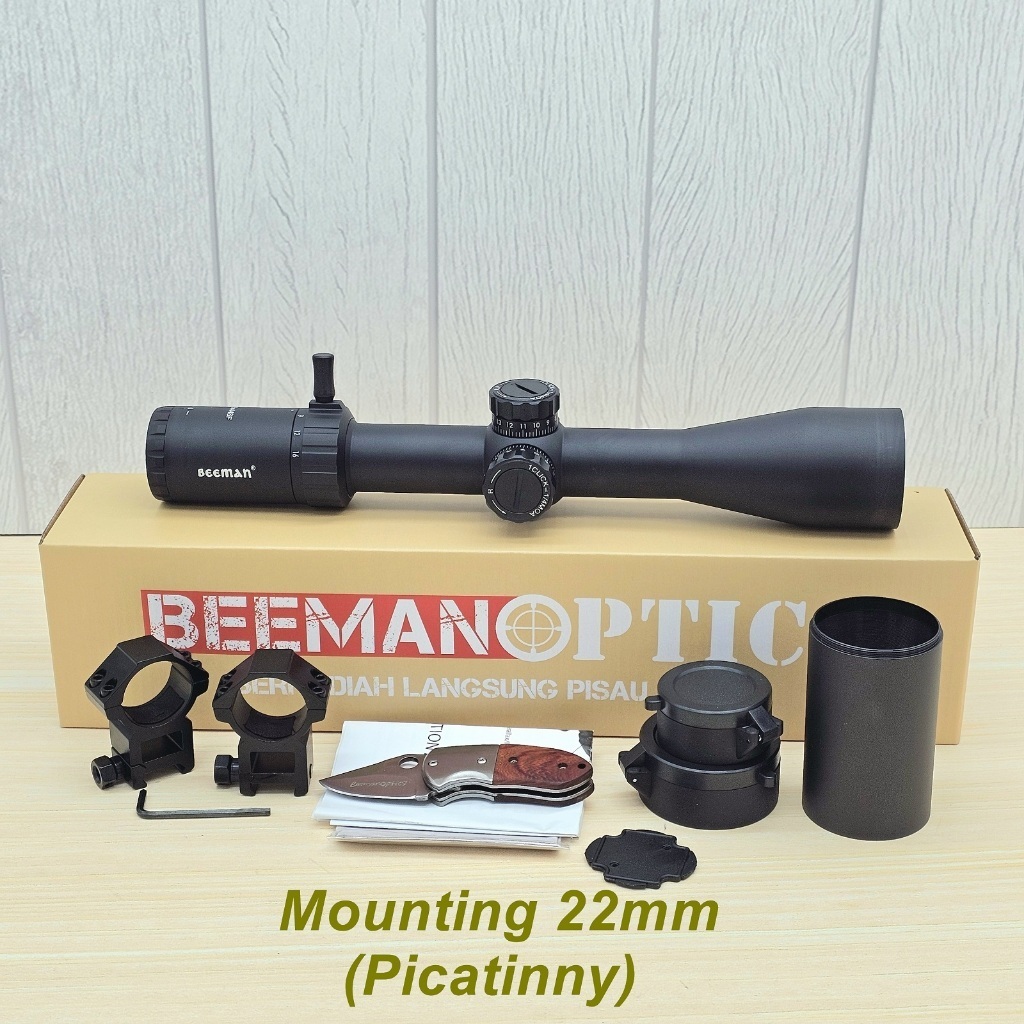 Tele Beeman Mounting Rell 22 / Telescope Beeman Optics 4-16x44 30SF / Teleskop Beeman