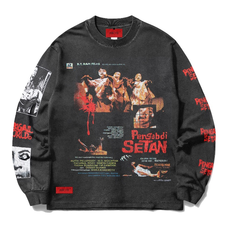 Abigail Clothing - "AXPS 1980 COV LS" - Longsleeve T-Shirt