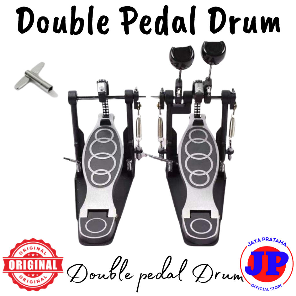 Double Pedal Drum Pedal Drum Ganda Pedal Bass Drum