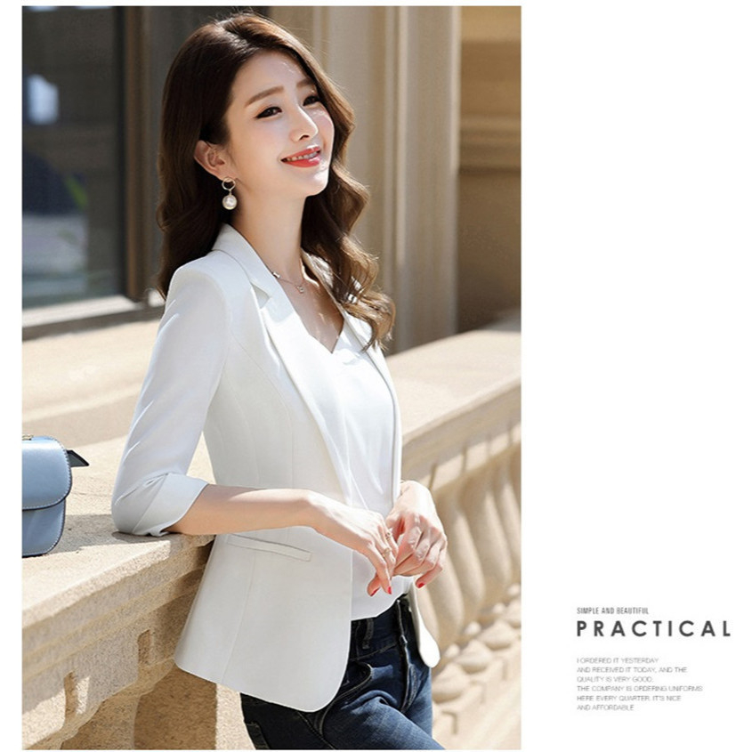 Side Pocket Blazer Elbow sleeve