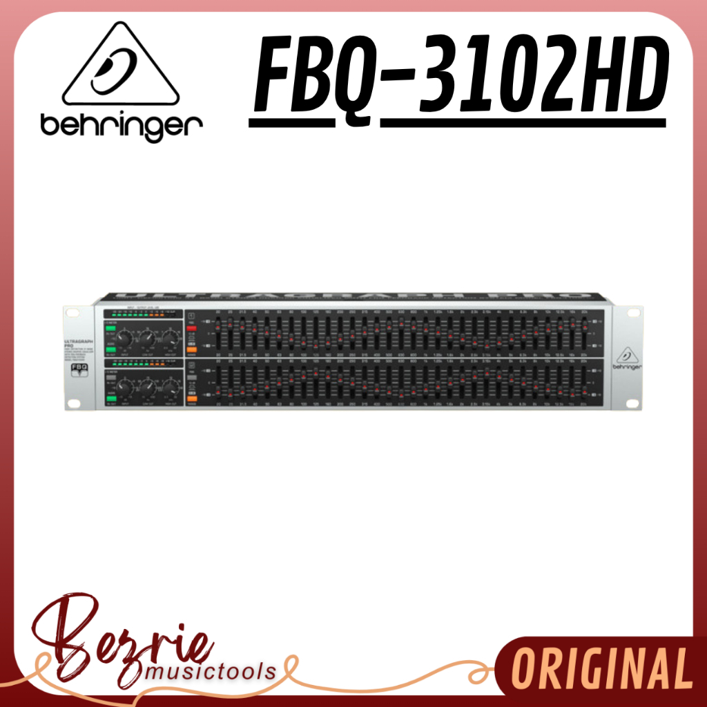 Behringer FBQ-3102HD 31-Band Stereo Graphic Equalizer Original