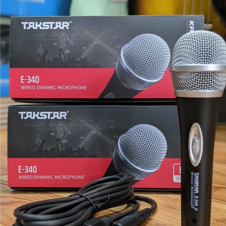 Takstar E340 Dynamic Handheld Mic Microphone Takstar