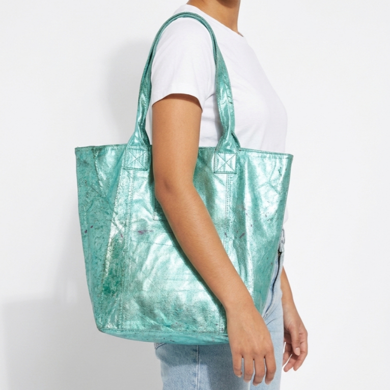 Tas Tote Ekatrina NewYork  Toscha Metalic