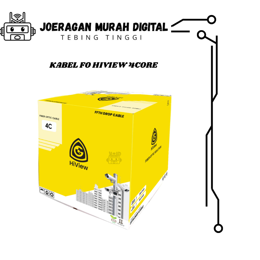 KABEL FIBER OPTIC (FO) HIVIEW 4CORE