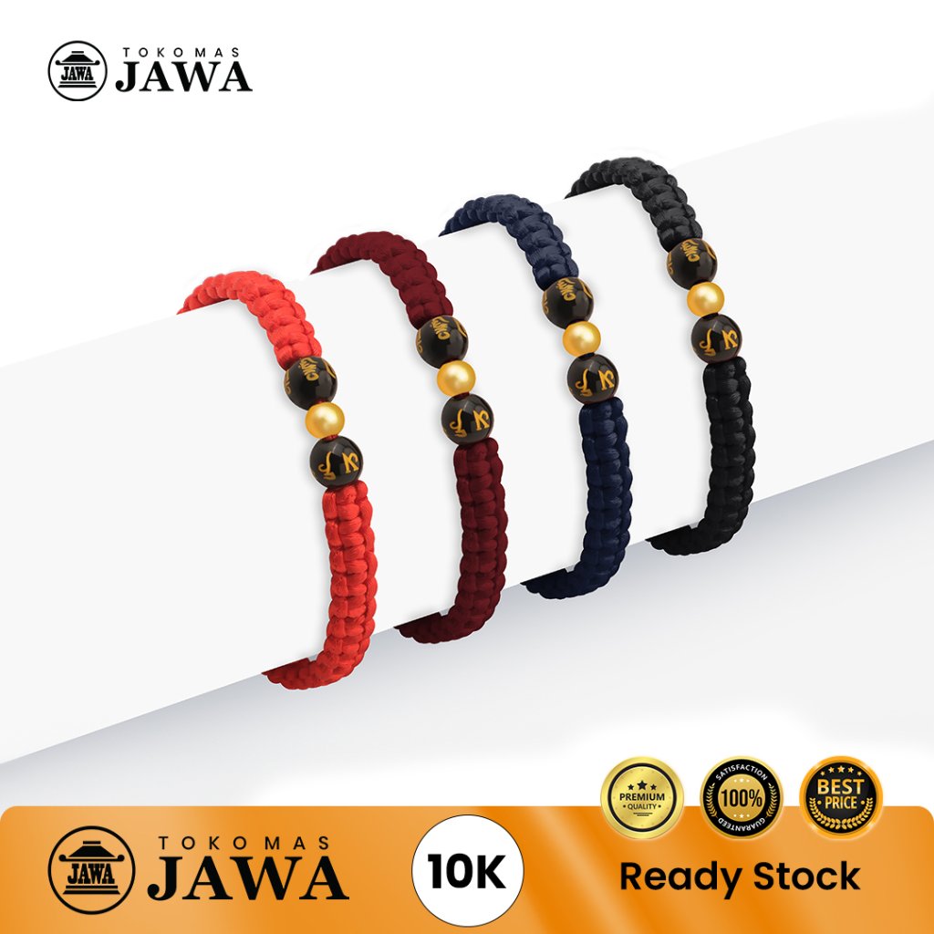 Gelang Tali Emas Fawny Kadar 10 Karat Toko Mas Jawa