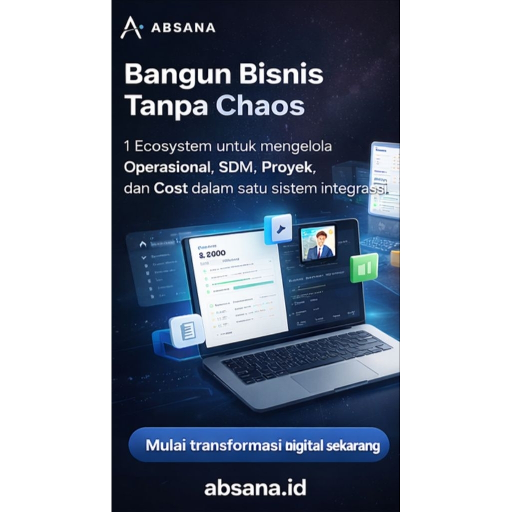 ABSANA Estimator – Software RAB & Kontrol Proyek Kontraktor | Lisensi Permanen