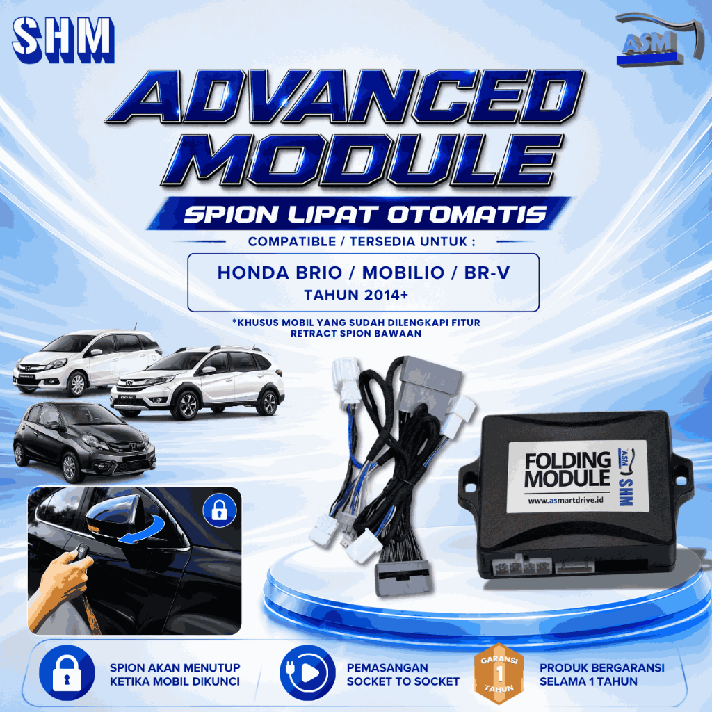 Modul Lipat Retract Spion Honda Mobilio