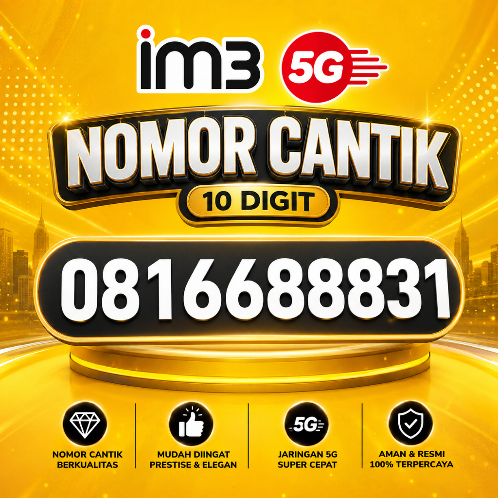 Nomor Cantik Indosat 10 Digit Kartu Perdana im3 Nomer Cantik im3 10 Angka 888 168