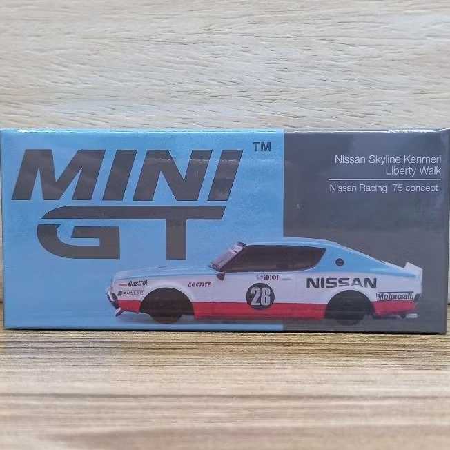 MINIGT 1212 NISSAN SKYLINE KENMERI LIBERTY WALK NISSAN RACING 75 CONCEPT