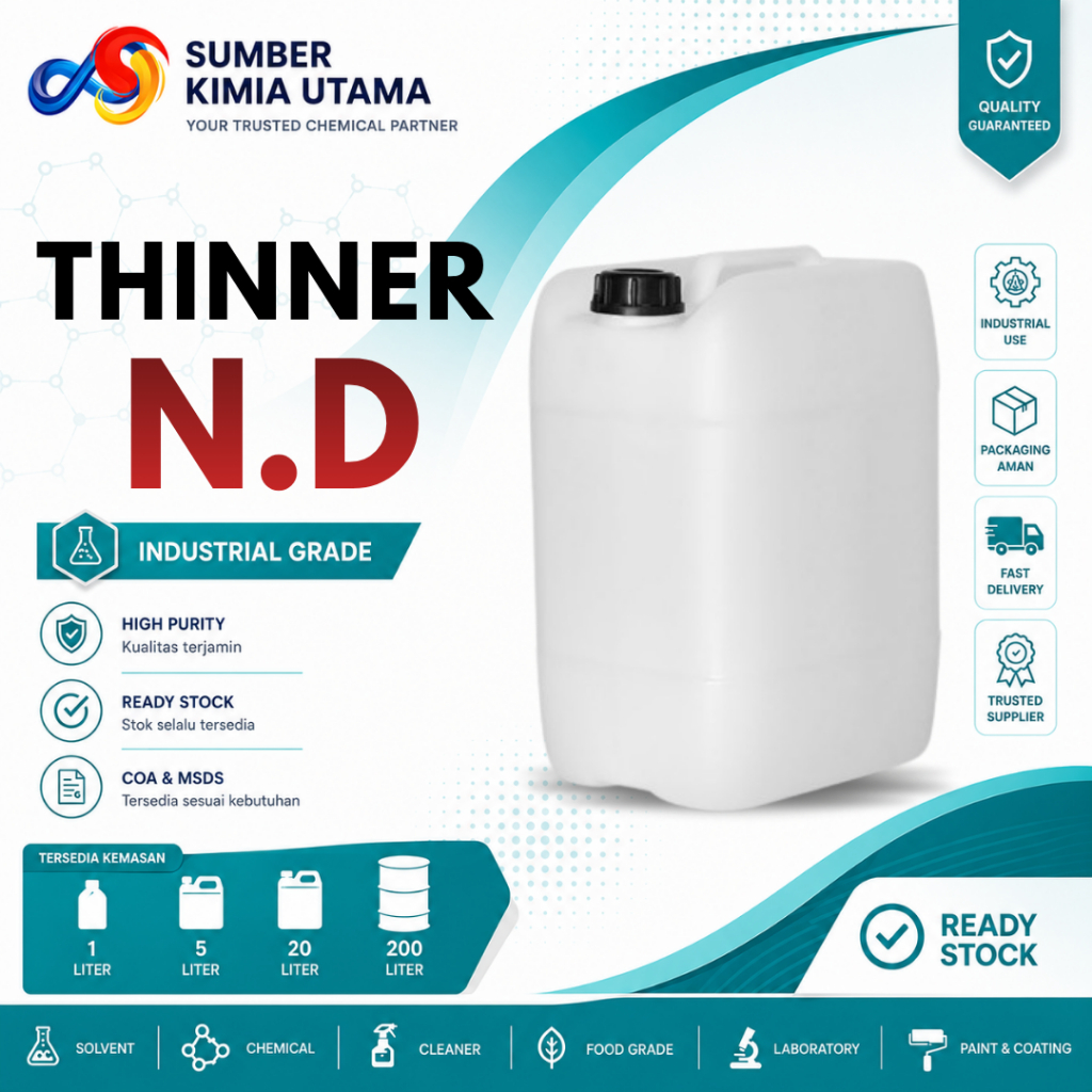 Thinner ND SUPER 20 Liter - Tiner ND - Thinner Serbaguna 20 L