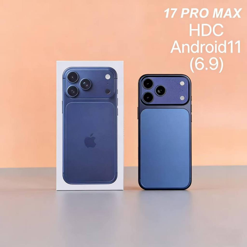 HP iphone 17Pro max hdc Android Murah 4G LTE Layar 6.9 Baterai 5000mAh Dual SIM Mulus Garansi 24 Bul