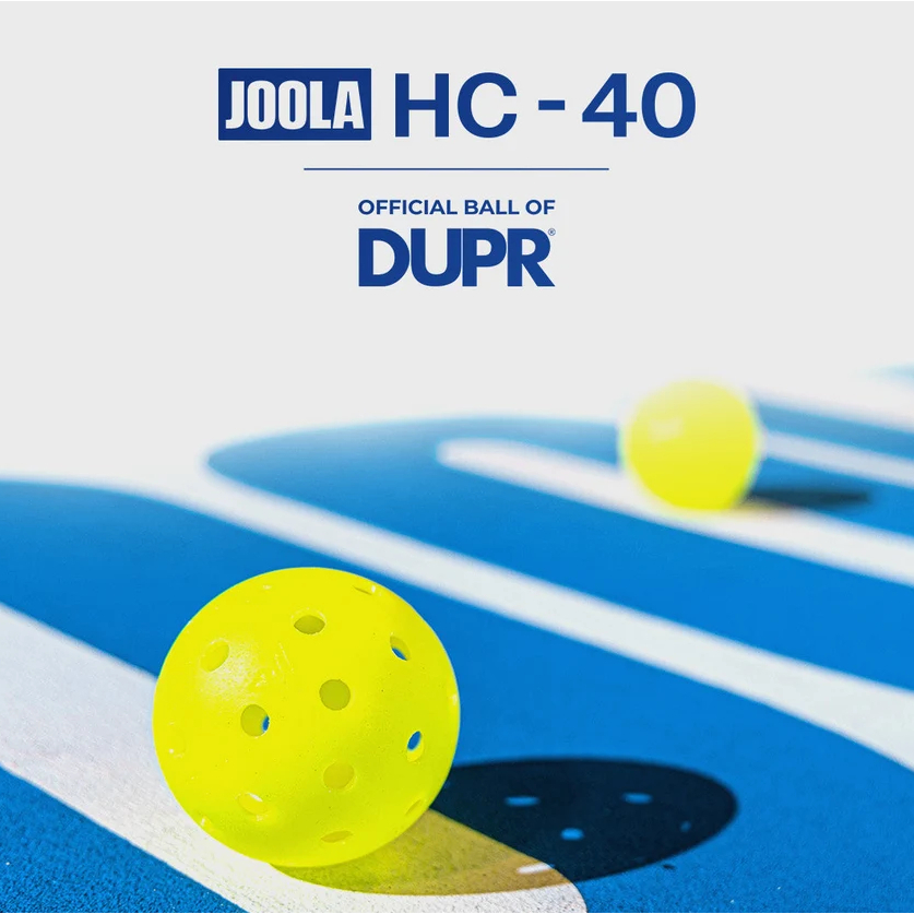 BOLA JOOLA HC-40 Pickleball Ball | Bola Pickle Joola - Shock Yellow