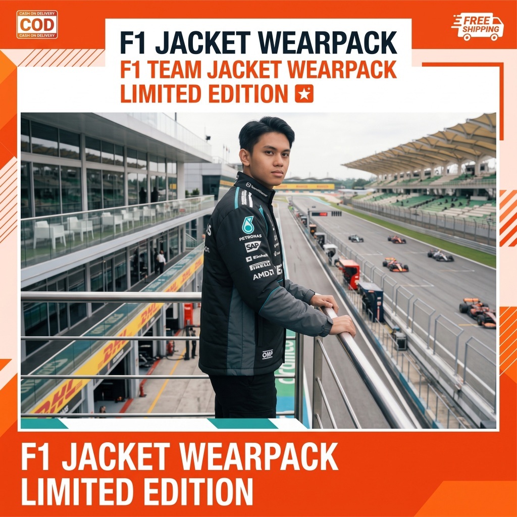 Jacket Wearpack Mercedes F1 2026 Driver Formula 1