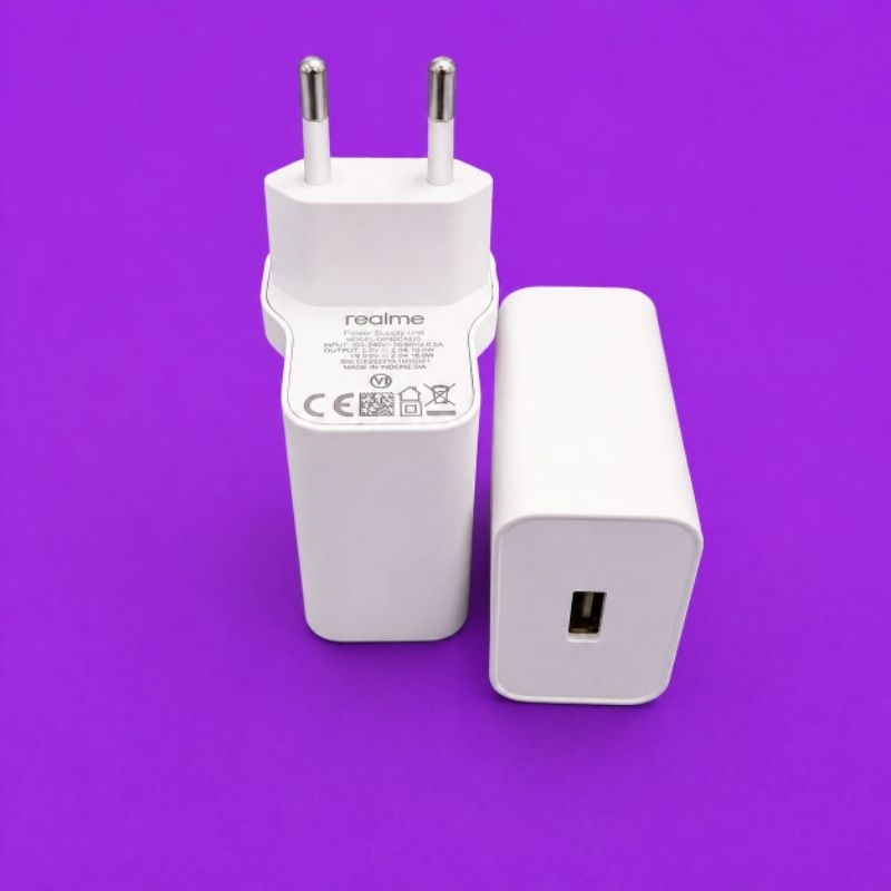 kepala charger Oppo/realme 18 Watt(ORI cabutan hp)