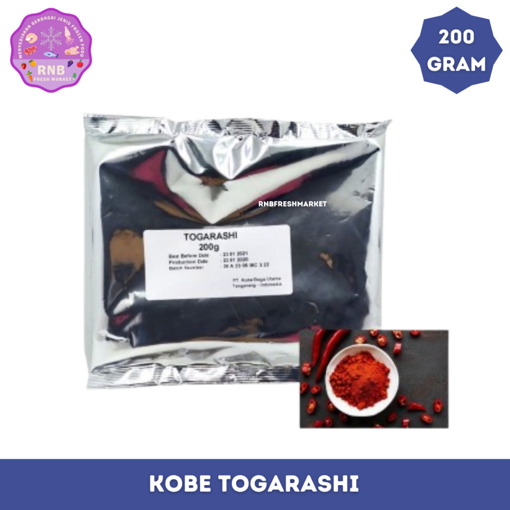 Kobe Togarashi 200gr | Cabe Bubuk Jepang