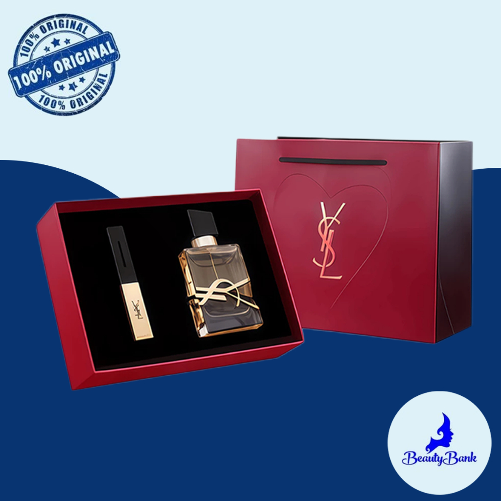 [Gift for Girlfriend] YSL libre EDP Parfum Gift Set | YSL lipstick rouge| YS 1 Matte Lipstick