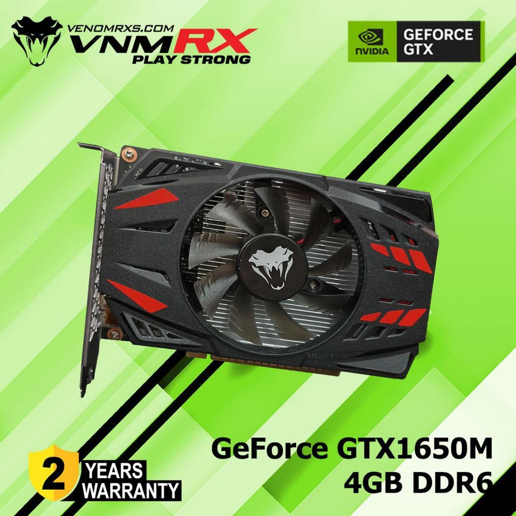 VenomRX VGA Card Nvidia GeForce GTX 1650M 4GB DDR6 128 Bit GTX 1650 GTX1650