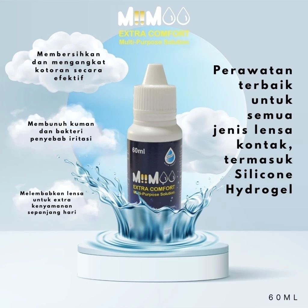 Air Pembersih Softlens MIMO 60ml