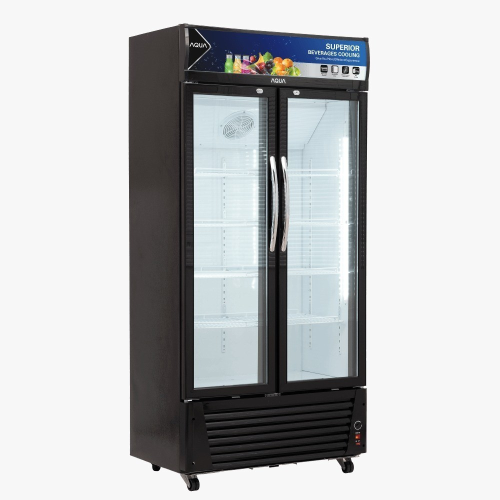 AQUA SHOWCASE 2 PINTU AQB 710 CD GARANSI RESMI