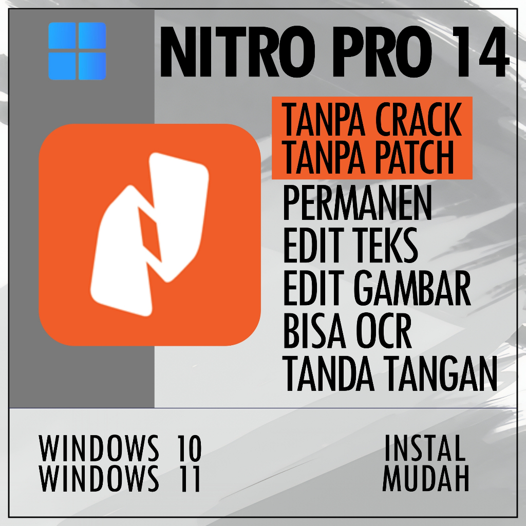 Nitro PDF PRO 14 PDF Editor Premium Edit PDF PERMANEN