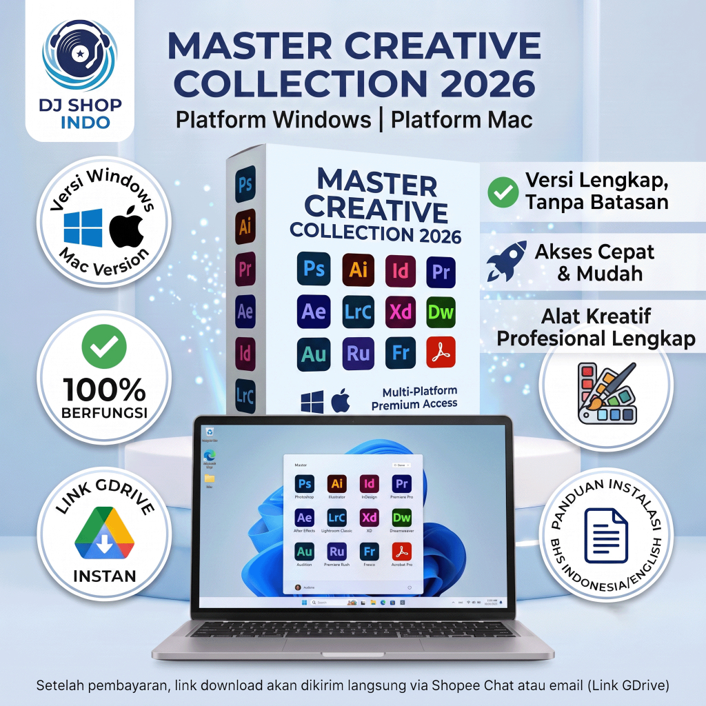 CS6 Creative Suite Master Collection 2026 , Windows dan Mac