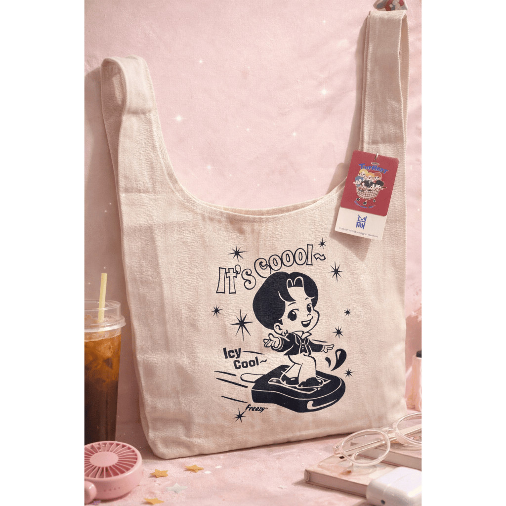 [100% Official] Bangtan BTS Tiny Tan Tini Mart Totebag Tas Kanvas