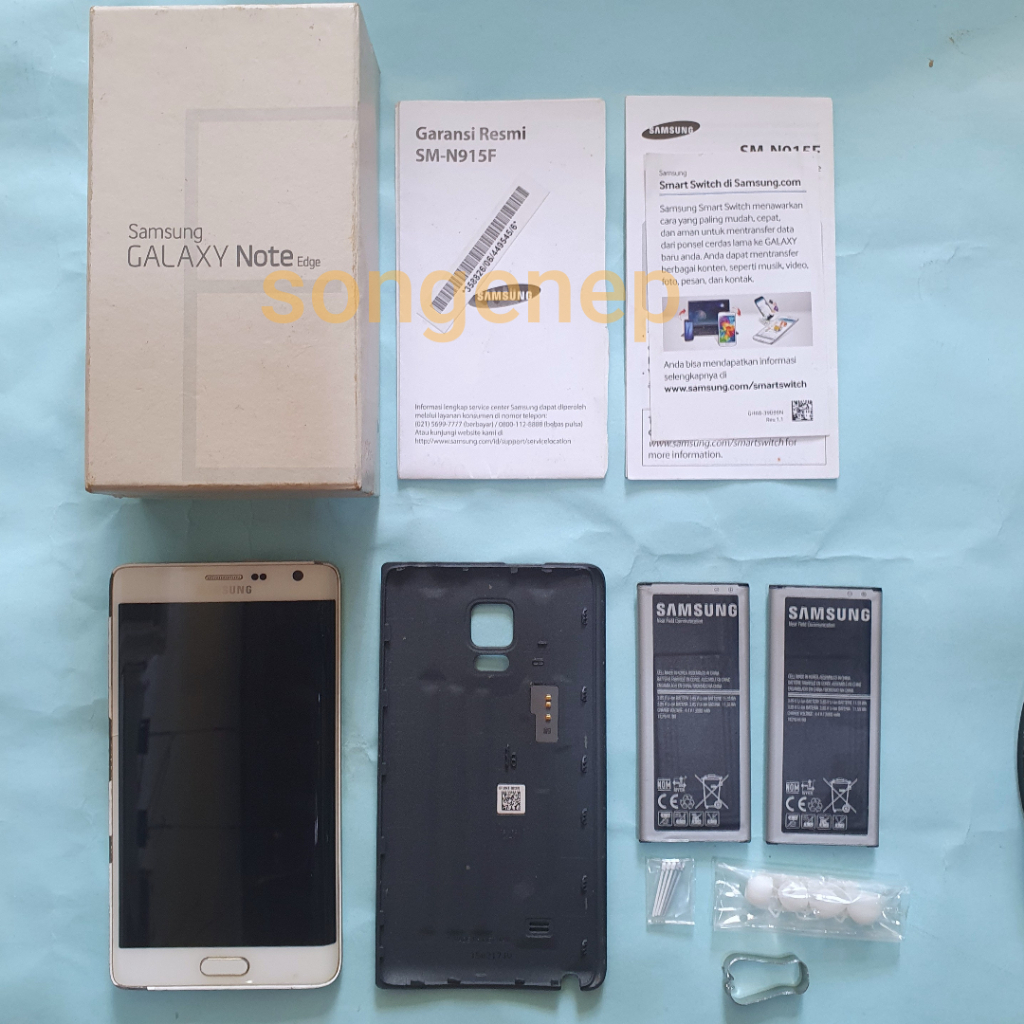 HP Samsung Note Edge minus rusak