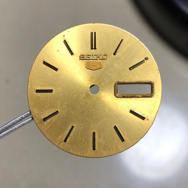 Dial Seiko 5 Automatic 7009 7S26 Gold