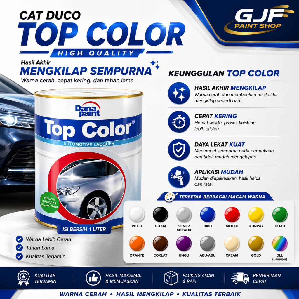 Cat Duco NC Top Color Chrome Orange 1L