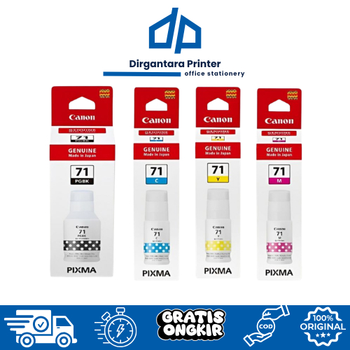 Tinta Canon GI-71 Canon PIXMA G1020, G2020