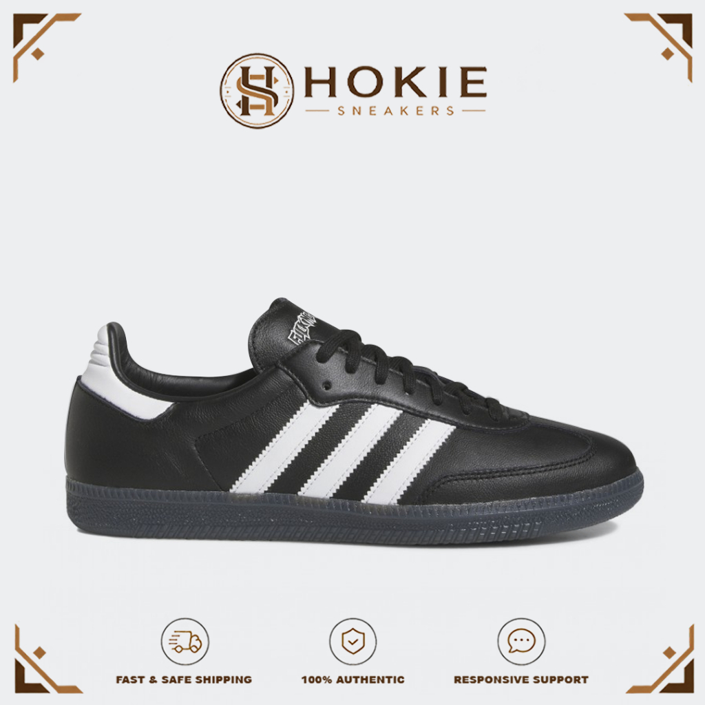 Hokie Sneakers - Sepatu Adidas Samba OG Fucking Awesome FA Black Sneakers Casual Authentic