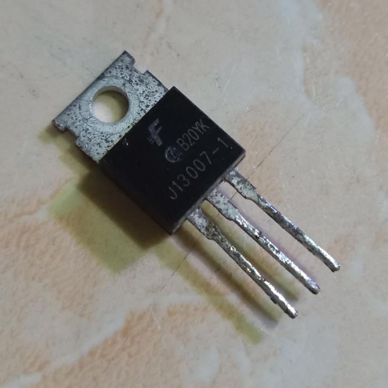 Transistor TR J13007-1 Voltage Fast-Switching NPN Power Transistor ( Komponen Cabutan/Bekas )
