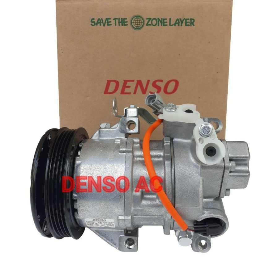 Compressor Compresor Kompressor Kompresor AC Merek DENSO ASLI ORI untuk Mobil Toyota IST 1ST XP60 (N